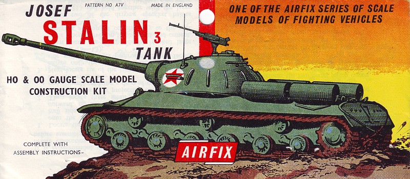 Josef Stalin 3 Tank Vintage Airfix