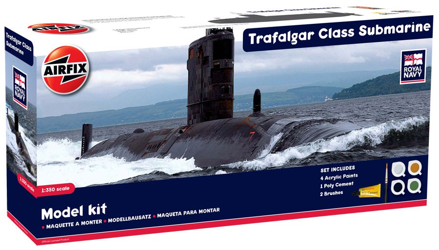 Trafalgar Class Submarine Gift Set Vintage Airfix